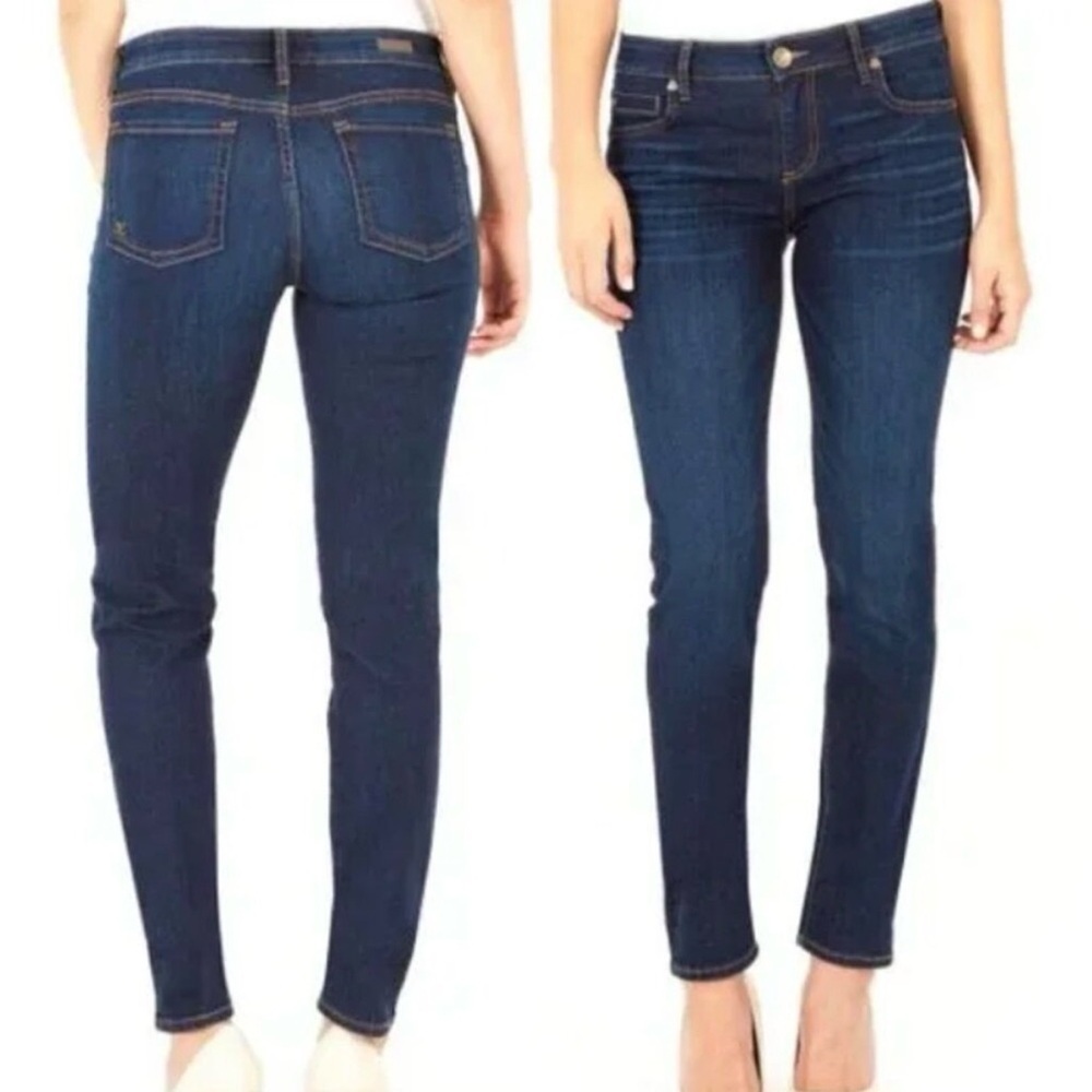 Kut from the Kloth | Diana Skinny Mid Rise Medium Wash Jeans | Sz 6